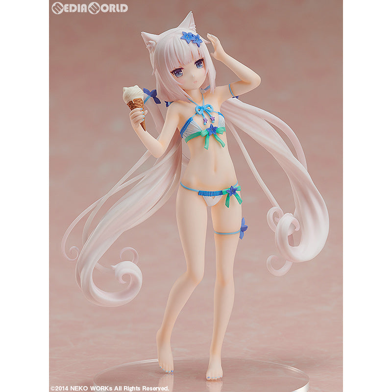 【中古即納】[FIG] S-style バニラ 水着Ver. ネコぱら 1/12 塗装済組み立て品 フィギュア FREEing(フリーイング) (20200131)