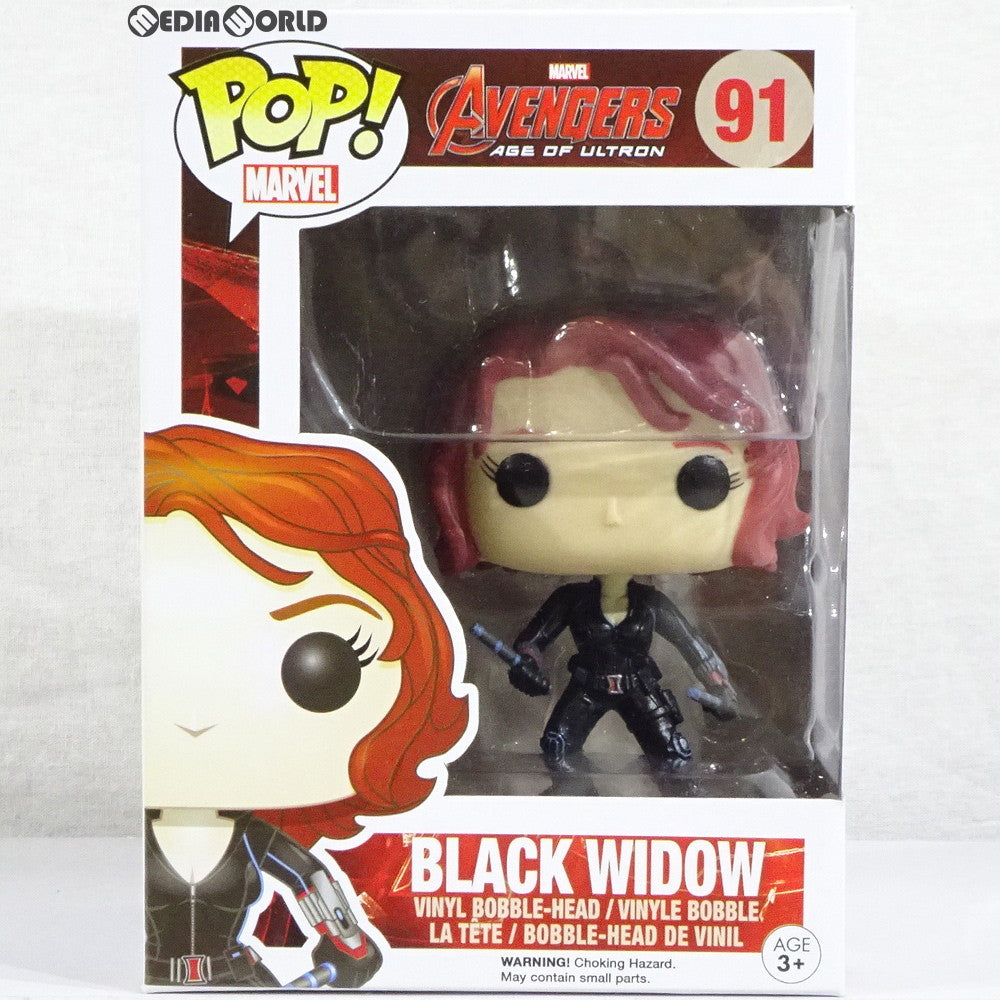 【中古即納】[FIG] POP! 91 ブラック・ウィドウ アベンジャーズ/エイジ・オブ・ウルトロン 完成品 フィギュア FUNKO(ファンコ) (20150831)