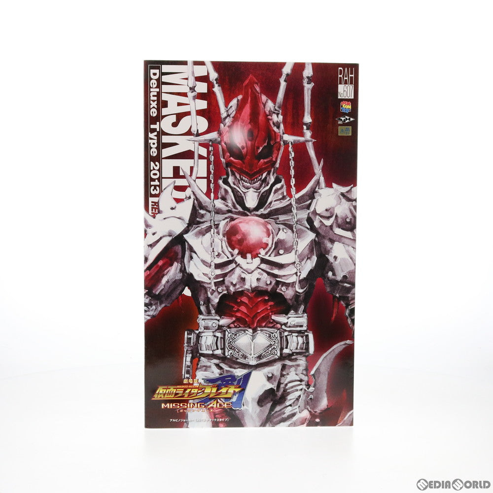 【中古即納】[FIG] リアルアクションヒーローズ No.607 RAH DX アルビノジョーカー 劇場版 仮面ライダー剣 MISSING ACE 完成品 可動フィギュア タイムハウス/メディコム・トイ(20130430)