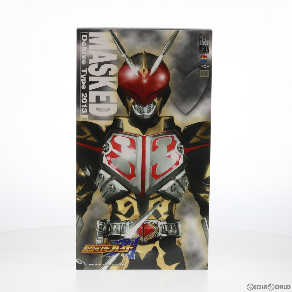 【中古即納】[FIG] リアルアクションヒーローズ No.602 RAH DX 仮面ライダーカリス(2013デラックスタイプ) 仮面ライダー剣(ブレイド) 完成品 可動フィギュア メディコム・トイプレミアムクラブ限定 タイムハウス/メディコム・トイ(20130630)