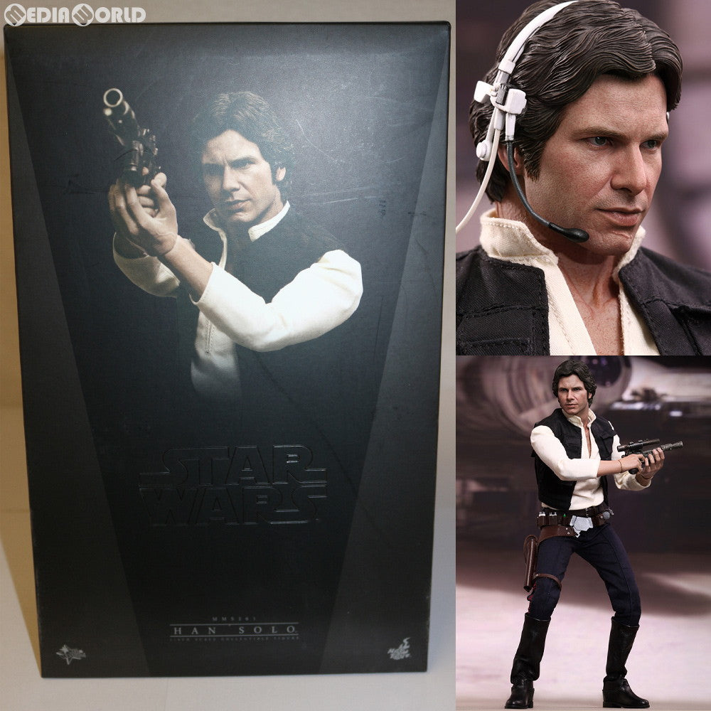 【中古即納】[FIG] ムービー・マスターピース ハン・ソロ STAR WARS(スター・ウォーズ) エピソード4/新たなる希望 1/6 完成品 可動フィギュア(MM#261) (二次出荷版) ホットトイズ(20150916)