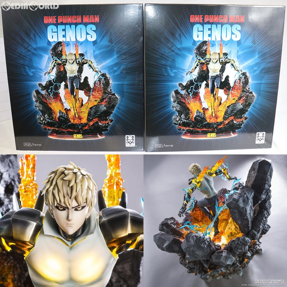 【中古即納】[FIG] Genos(ジェノス) ワンパンマン HQS(ハイクオリティスタチュー) 1/6 完成品 フィギュア(TSOPM01B) TSUME ART(ツメアート) (20181231)