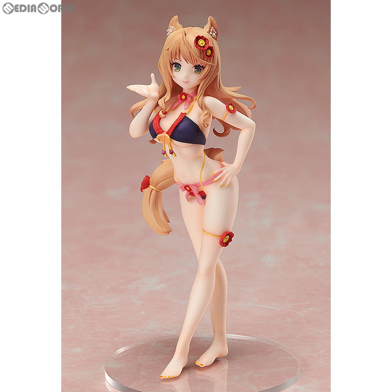 【中古即納】[FIG] S-style メイプル 水着Ver. ネコぱら 1/12 塗装済組み立て品 フィギュア FREEing(フリーイング) (20200424)