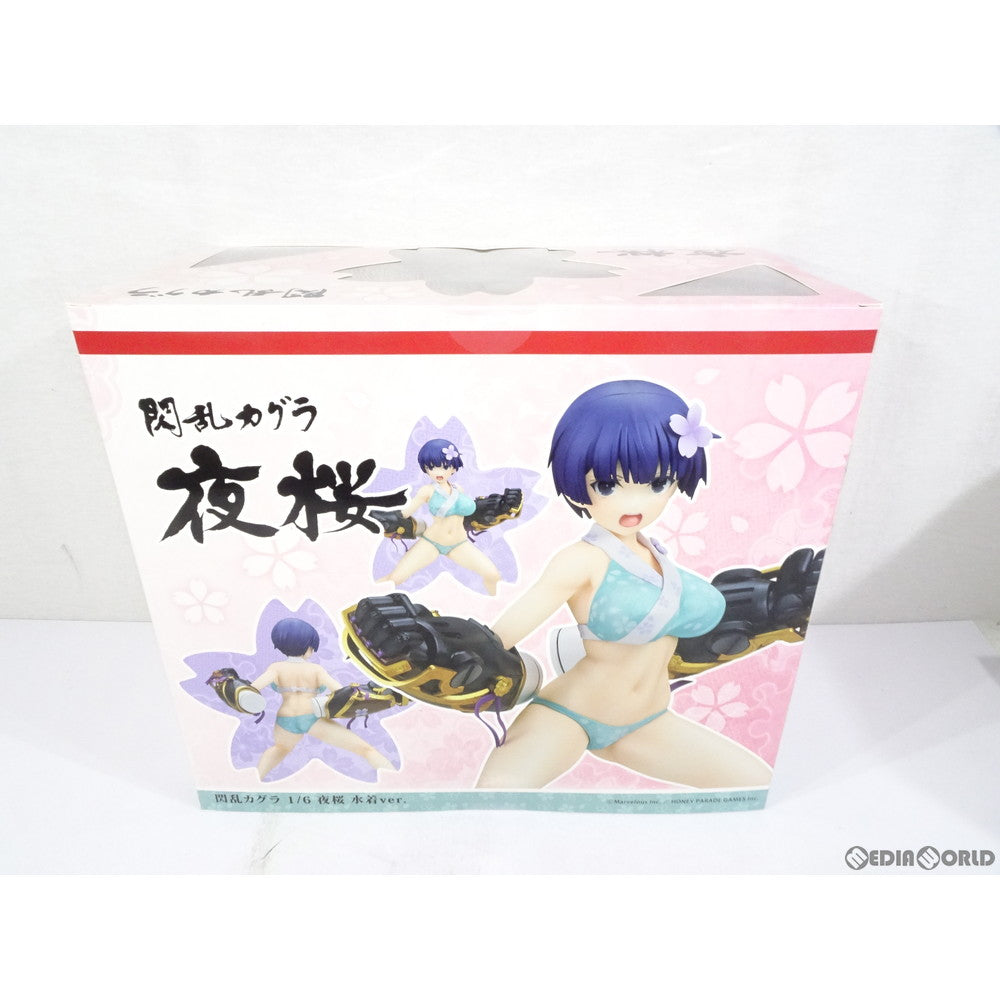 【中古即納】[未開封][FIG]夜桜(よざくら) 水着ver. 閃乱カグラ 1/6 完成品 フィギュア HOBBY  STOCK(ホビーストック)(20190830)