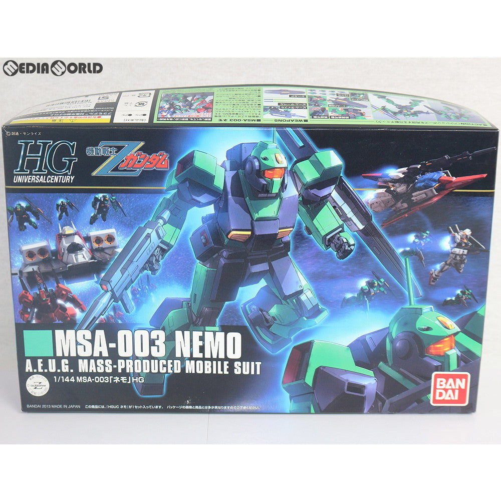 【中古即納】[PTM]HGUC 1/144 MSA-003 ネモ 機動戦士Zガンダム プラモデル(0181386) バンダイ(20130126)