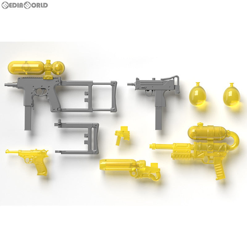 【新品】【お取り寄せ】[PTM] LittleArmory(リトルアーモリー) 1/12 LA054 ウォーターガンC2(グレー×クリアイエロー) プラモデル TOMYTEC(トミーテック) (20190727)