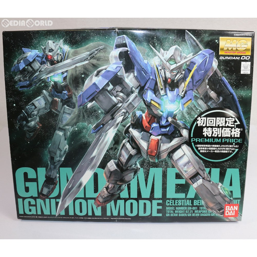 【中古即納】[PTM]MG 1/100 GN-001 ガンダムエクシア イグニッションモード 初回限定価格版 機動戦士ガンダム00(ダブルオー) プラモデル(0160226) バンダイ(20090731)