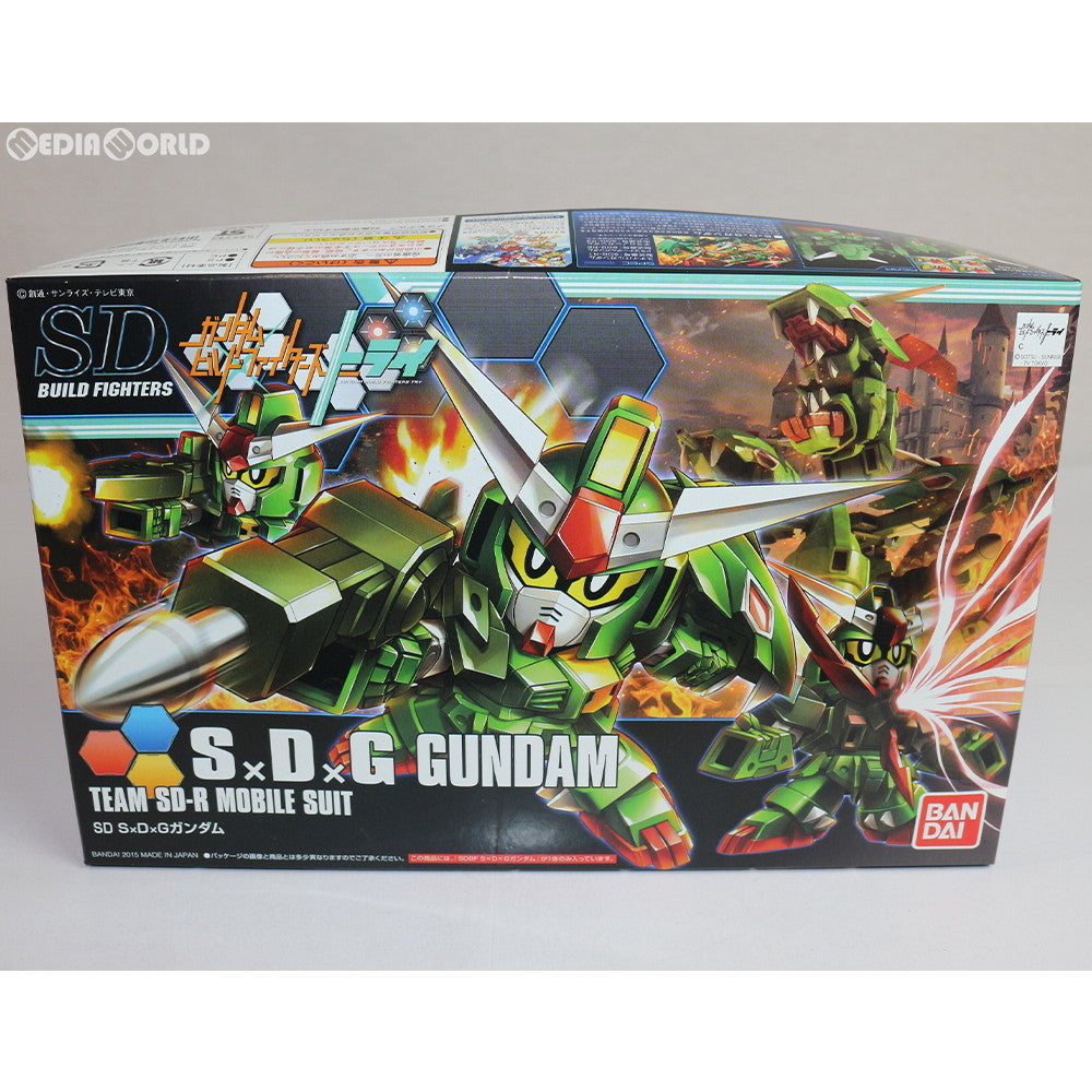 【中古即納】[PTM] SDBF S×D×Gガンダム ガンダムビルドファイターズトライ プラモデル(0195960) バンダイ(20150314)