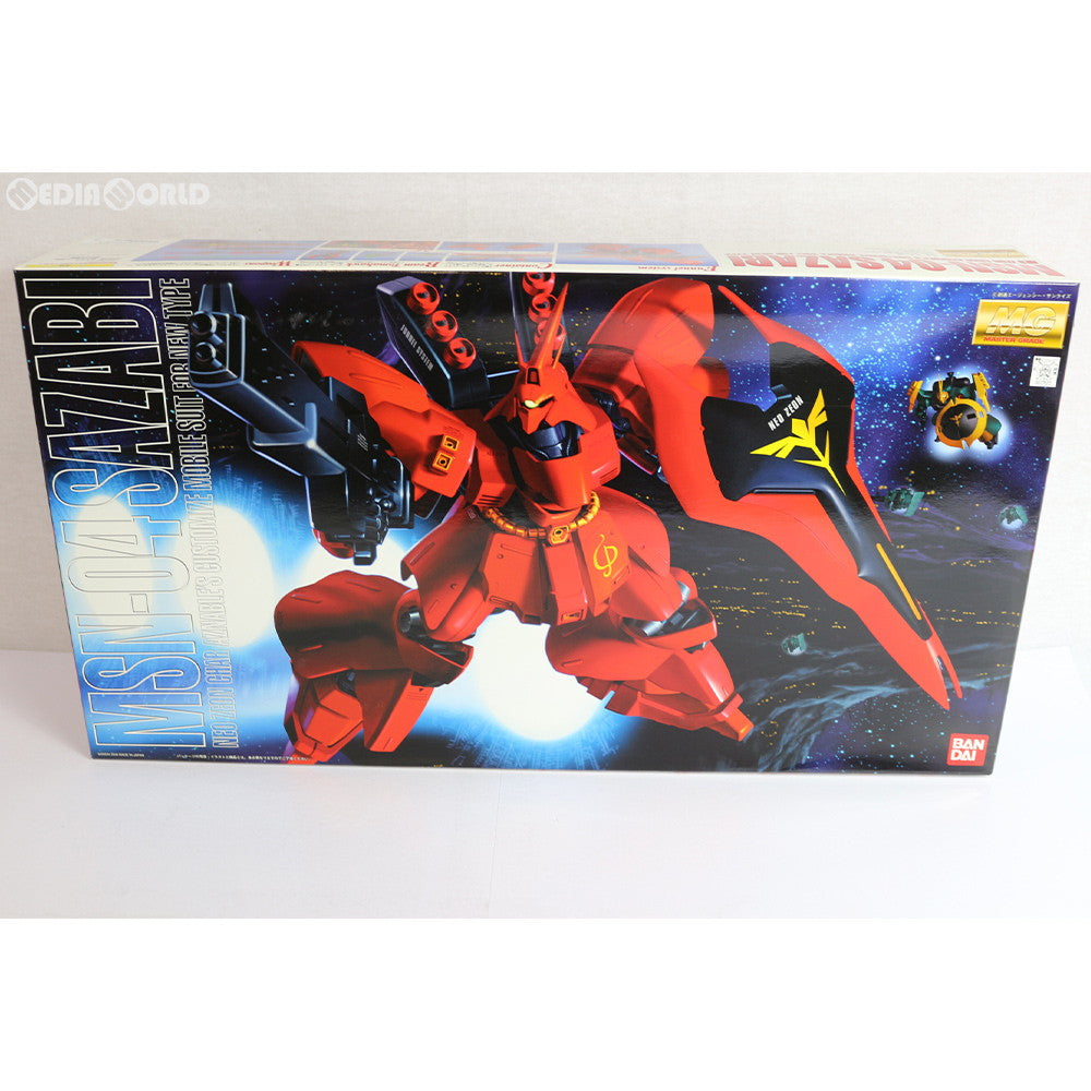 【中古即納】[PTM] MG 1/100 MSN-04 サザビー 機動戦士ガンダム 逆襲のシャア プラモデル(0077072) バンダイ(20000731)