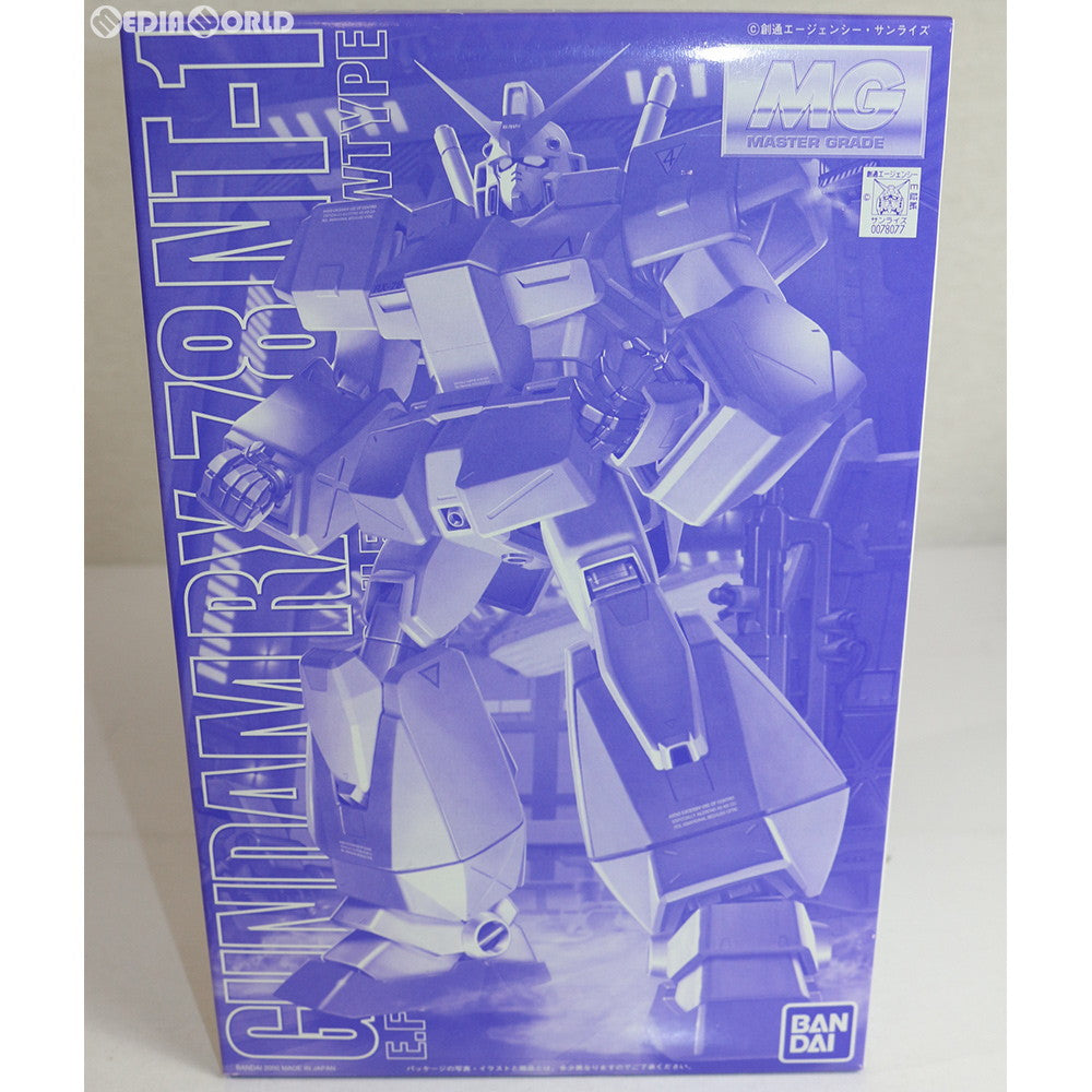 【中古即納】[PTM] MG 1/100 RX-78NT-1 ガンダムNT-1 メタルクリアーVer. 機動戦士ガンダム0080 ポケットの中の戦争 プラモデル・ラジコンショー2000記念商品(0078077) バンダイ(20000923)