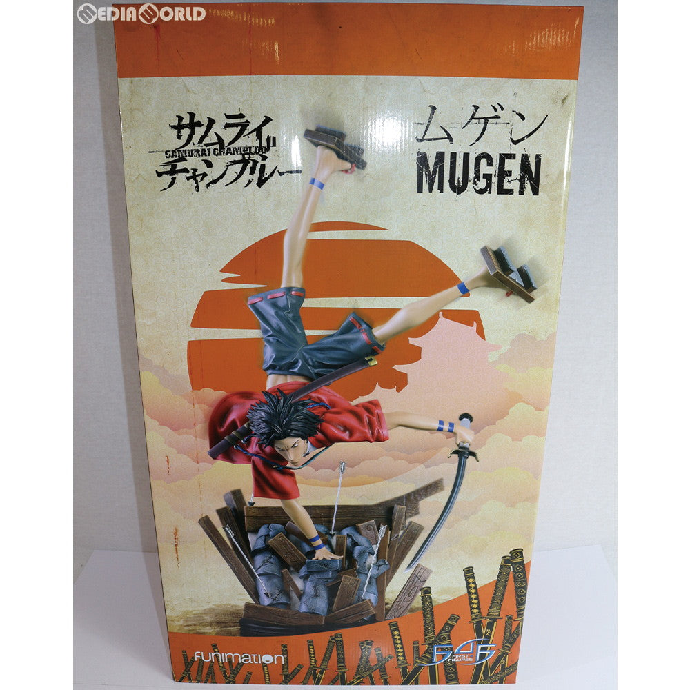 【中古即納】[FIG] サムライチャンプルー/ ムゲン スタチュー フィギュア ファースト4フィギュア(20180430)
