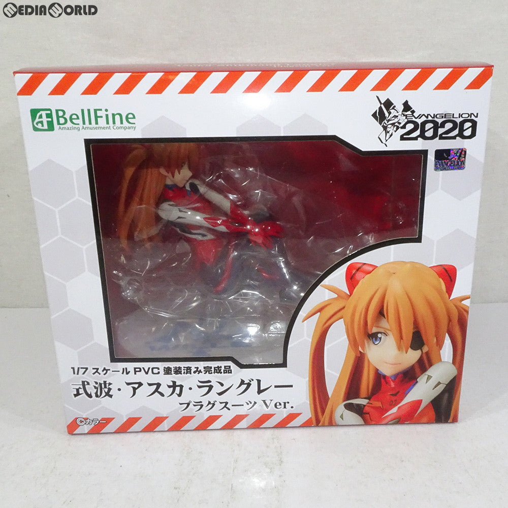 【中古即納】[FIG] 式波・アスカ・ラングレー プラグスーツVer. ヱヴァンゲリヲン新劇場版:Q 1/7 完成品 フィギュア(BF046) ベルファイン(20190629)