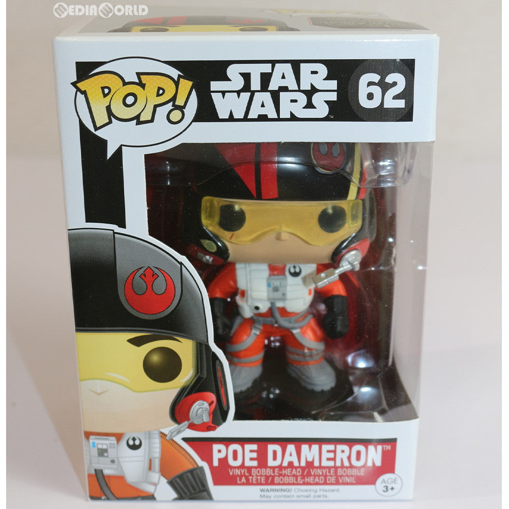 【中古即納】[FIG] POP! 62 ポー・ダメロン STAR WARS(スター・ウォーズ) /フォースの覚醒 完成品 フィギュア FUNKO(ファンコ) (20150930)