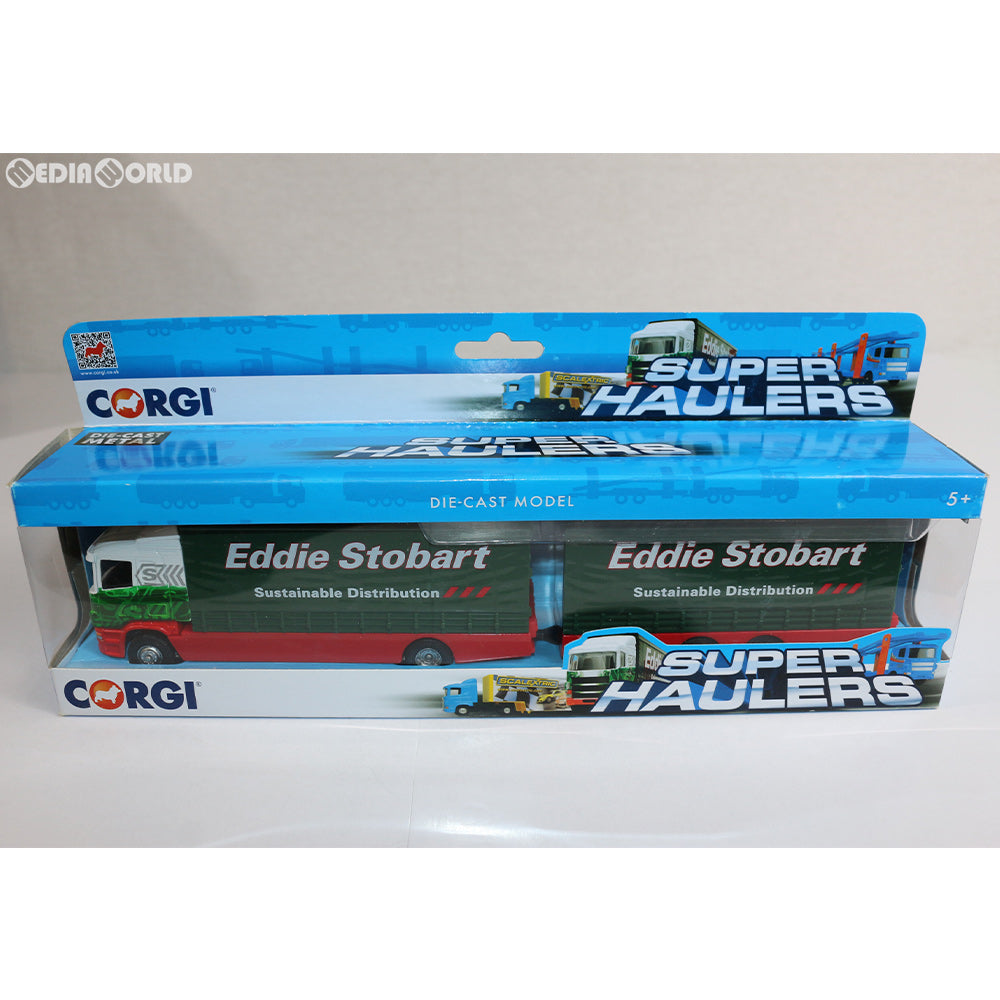 【中古即納】[FIG] 1/64 Eddie Stobart(エディ ストバート) Drop Bar Truck(ドロップバートラック) 完成品 ミニカー(CGTY86651) CORGI(コーギー) (20180131)