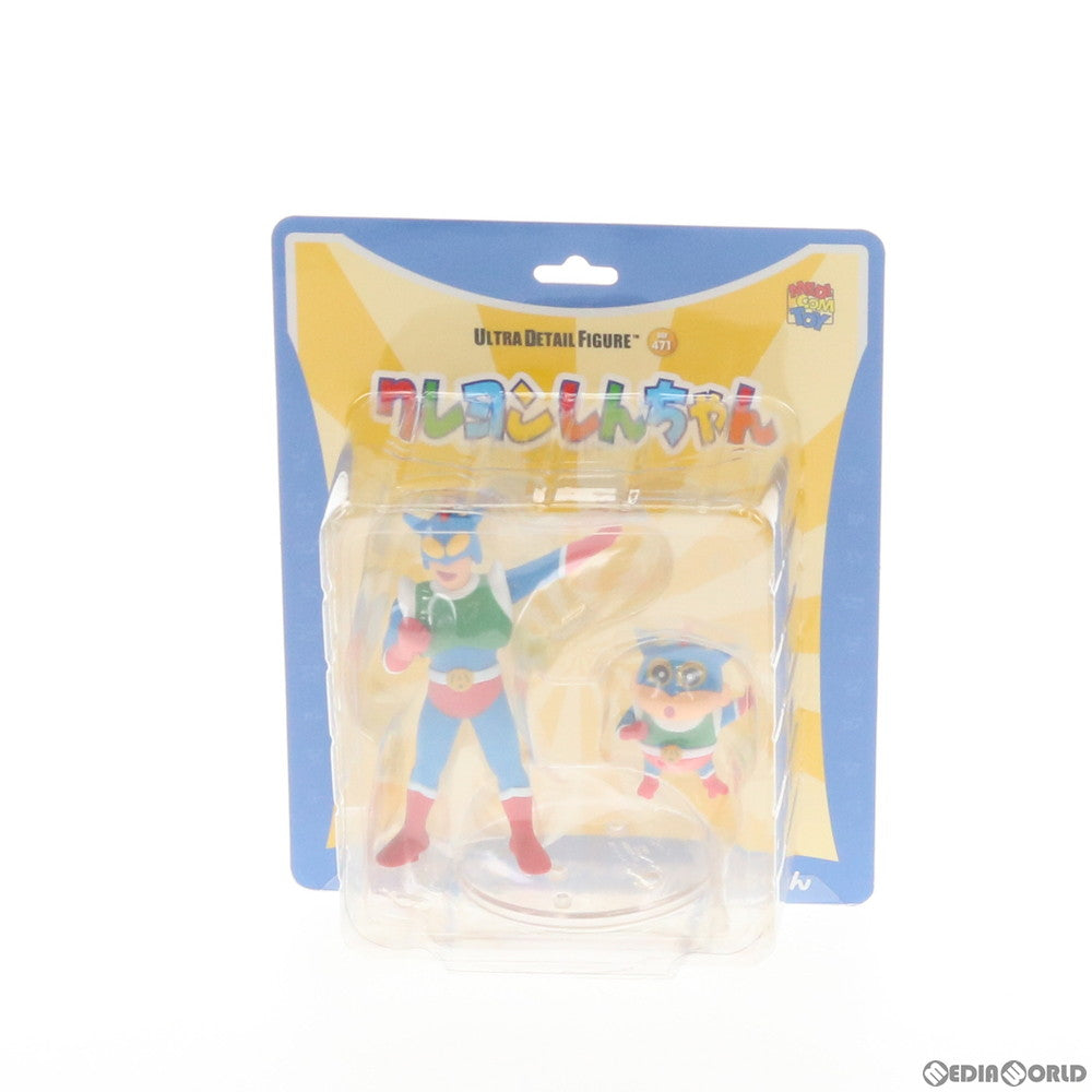 【中古即納】[FIG] ウルトラディテールフィギュア No.471 UDF アクション仮面 & アクション仮面しんちゃん クレヨンしんちゃん 完成品 フィギュア メディコム・トイ(20190421)