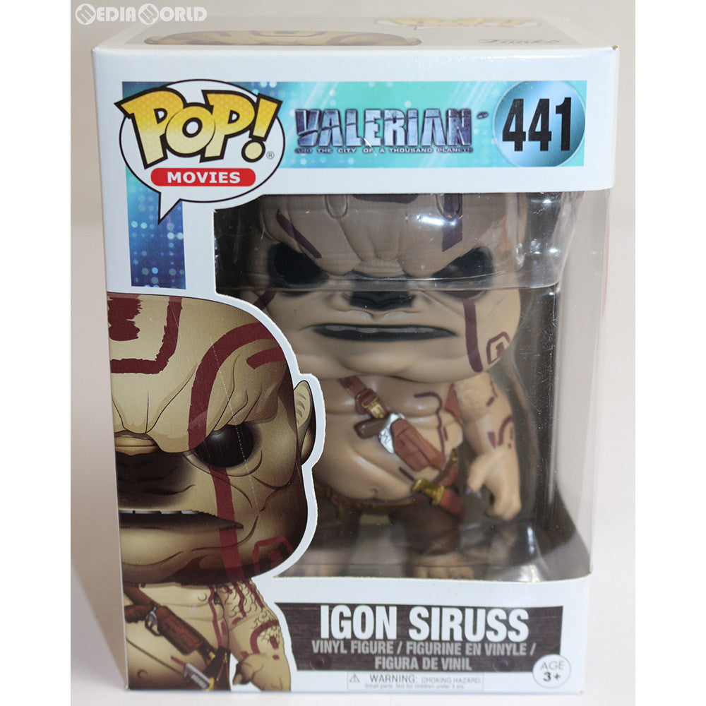 【中古即納】[FIG] POP! MOVIES 441 アイゴン・サイラス ヴァレリアン 千の惑星の救世主 完成品 フィギュア(海外流通版) FUNKO(ファンコ) (20170630)