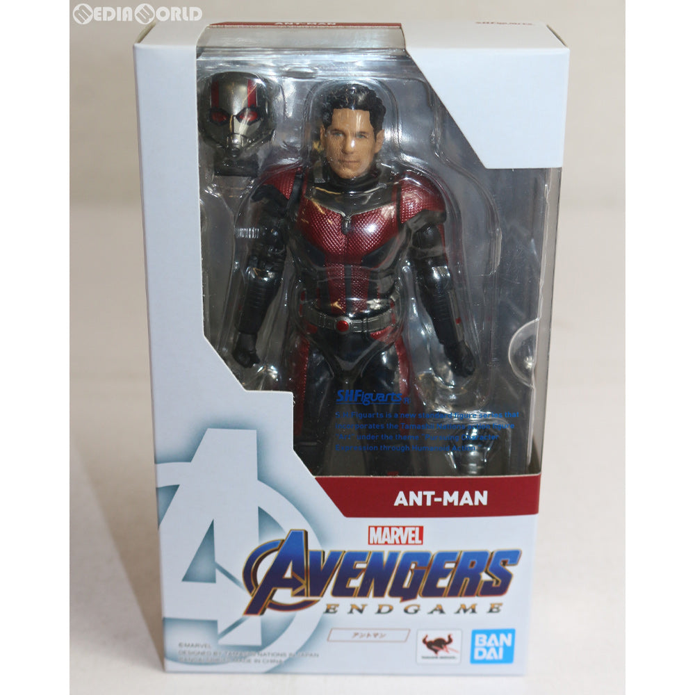 【中古即納】[FIG] S.H.Figuarts(フィギュアーツ) アントマン(アベンジャーズ/エンドゲーム) 完成品 可動フィギュア バンダイスピリッツ(20190426)