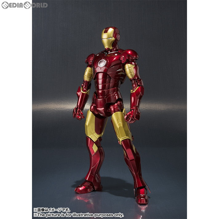 【中古即納】[FIG] (再販) S.H.Figuarts(フィギュアーツ) アイアンマン マーク3 完成品 可動フィギュア バンダイスピリッツ(20190426)