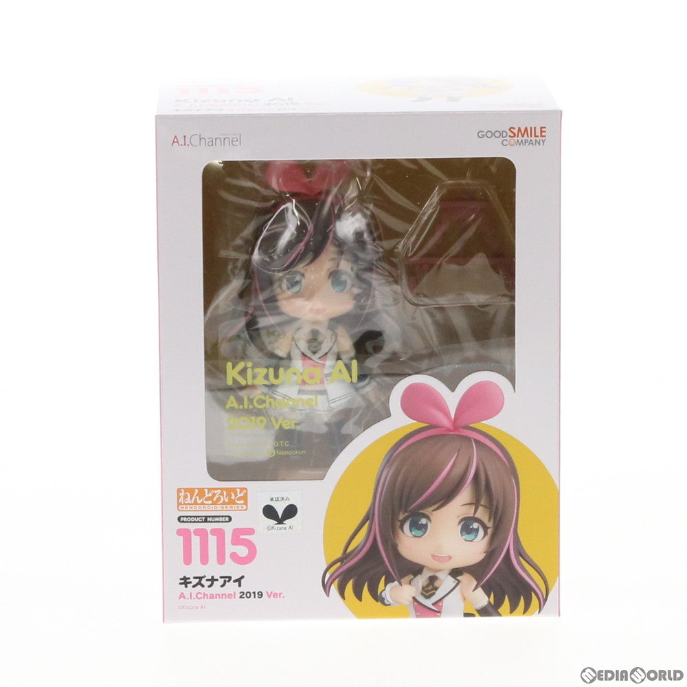 【中古即納】[FIG]ねんどろいど 1115 キズナアイ A.I.Channel 2019Ver. 完成品 可動フィギュア グッドスマイルカンパニー(20191026)