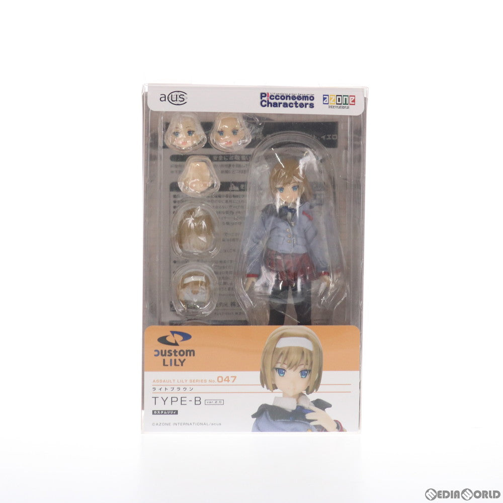 【中古即納】[FIG] 1/12 アサルトリリィシリーズ 047 カスタムリリィ TYPE-B ver.2.0(ライトブラウン) 完成品 ドール(ALC047-BLB) アゾン(20190427)