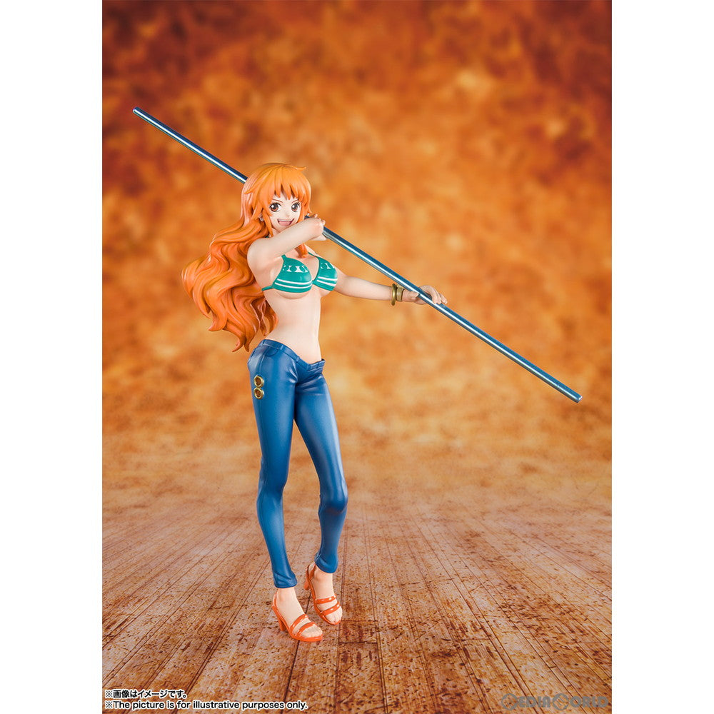 【中古即納】[FIG] フィギュアーツZERO 泥棒猫ナミ ONE PIECE(ワンピース) 完成品 フィギュア バンダイスピリッツ(20190810)