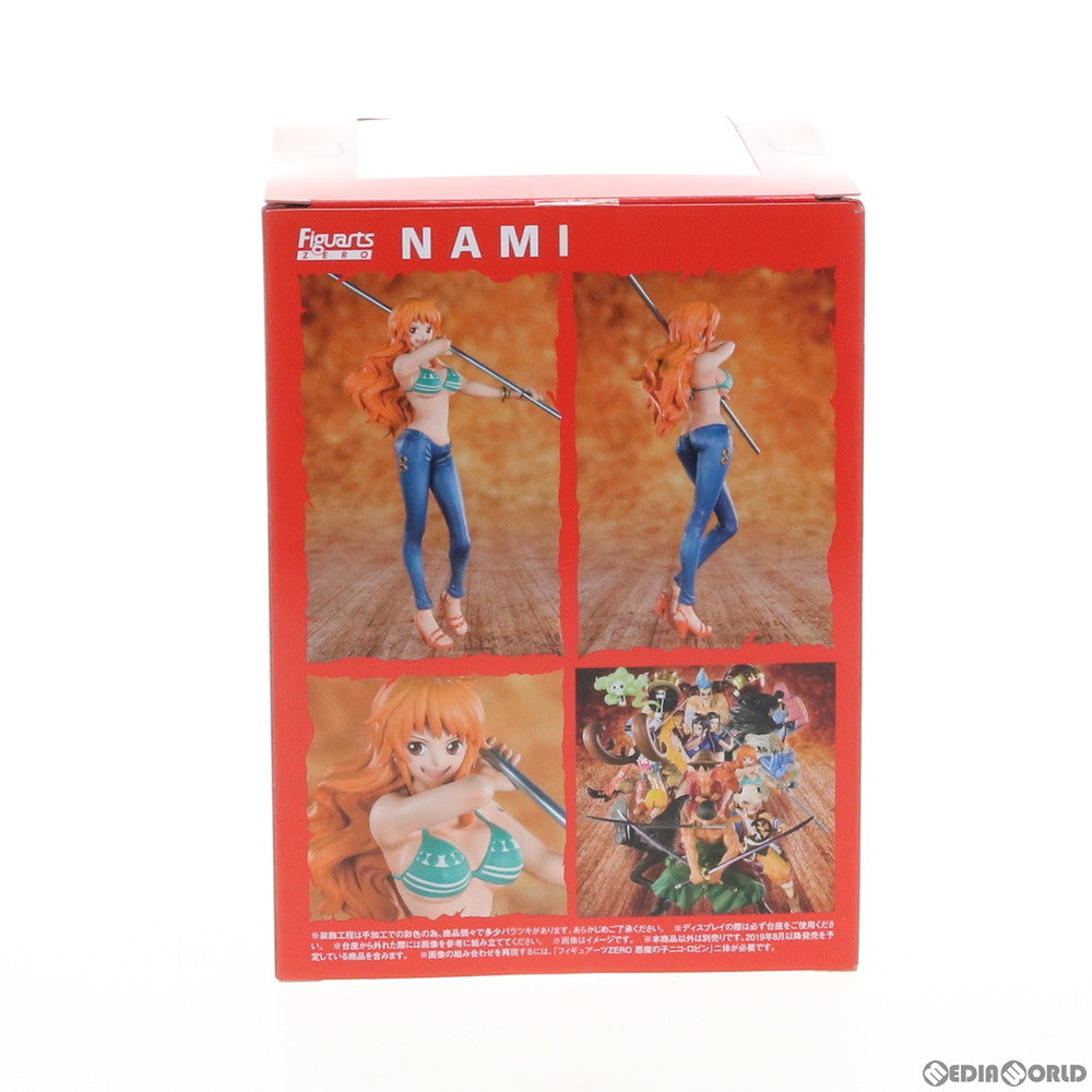 【中古即納】[FIG] フィギュアーツZERO 泥棒猫ナミ ONE PIECE(ワンピース) 完成品 フィギュア バンダイスピリッツ(20190810)