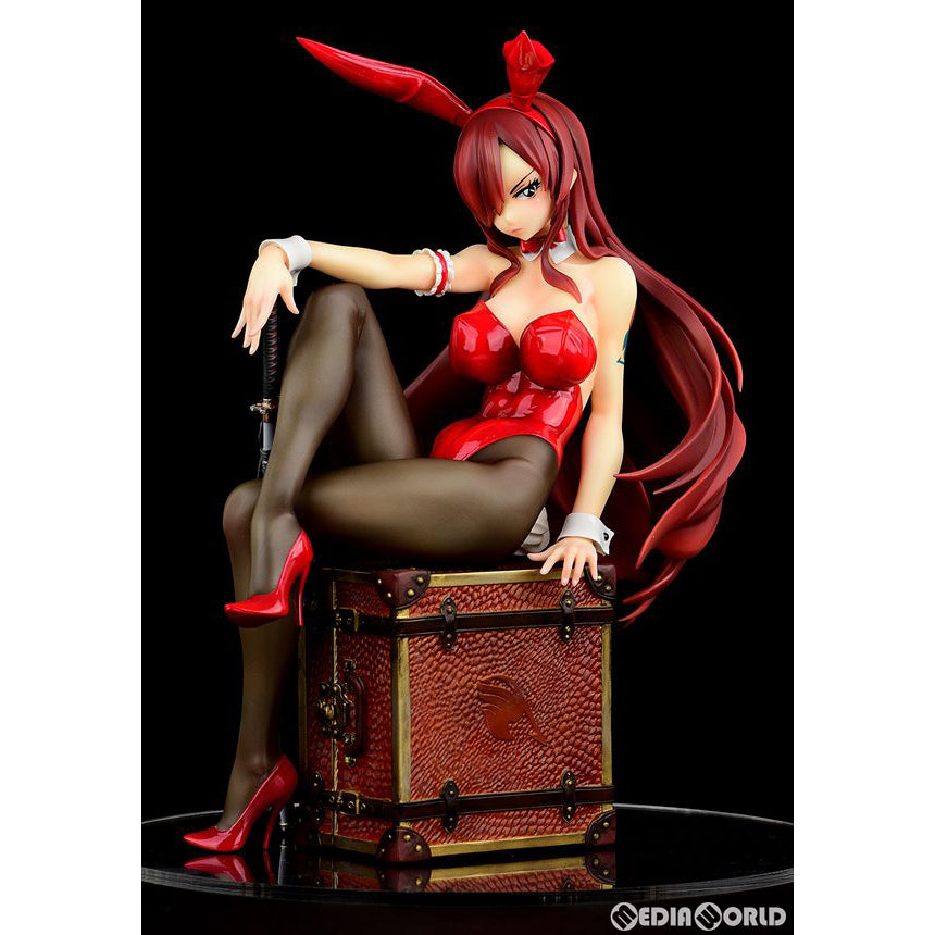 【中古即納】[FIG] エルザ・スカーレットBunny girl_Style/type rosso FAIRY TAIL(フェアリーテイル) 1/6 完成品 フィギュア オルカトイズ(20191206)