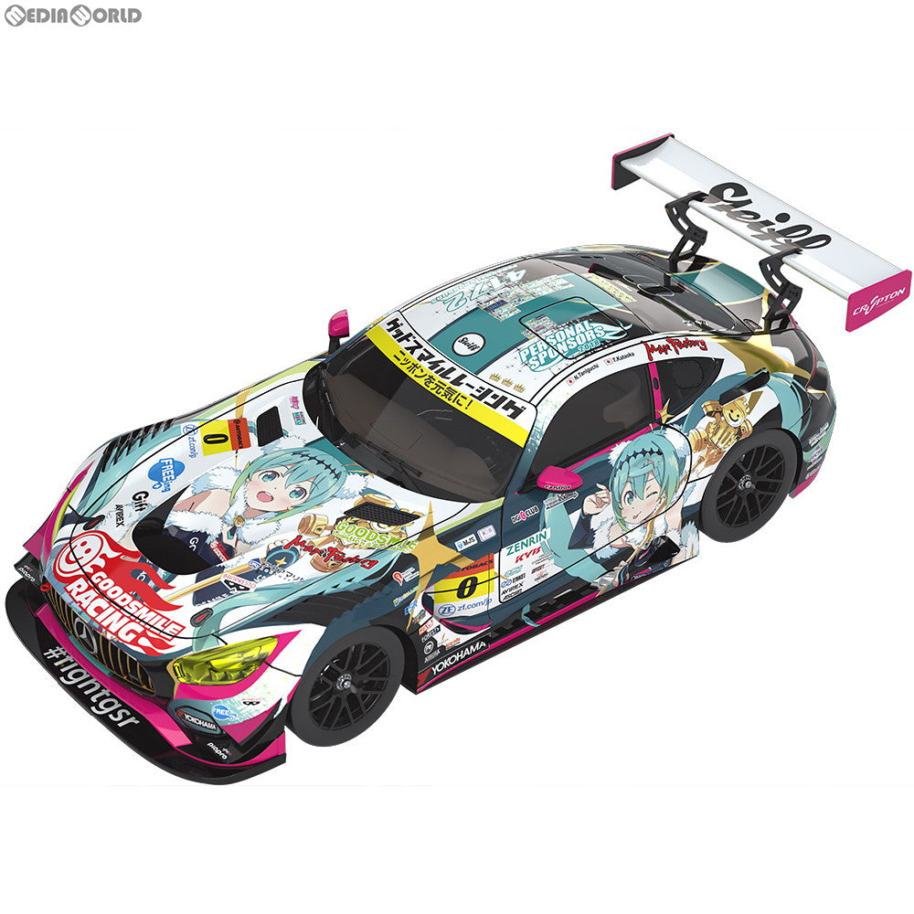 【中古即納】[FIG] 1/43 グッドスマイル 初音ミク AMG 2018最終戦ver. 初音ミク GTプロジェクト 完成品 ミニカー グッドスマイルレーシング(20191215)
