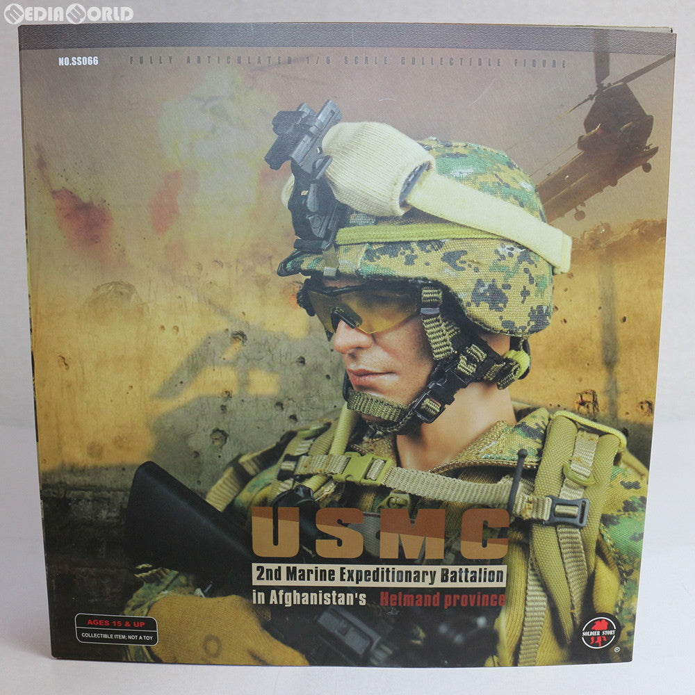 【中古即納】[FIG] USMC 2nd Marine Expeditionary Battalion 米海兵隊第二海兵遠征大隊 in アフガニスタン 1/6 アクションフィギュア(SS066) Soldier Story(ソルジャーストーリー) (20130215)