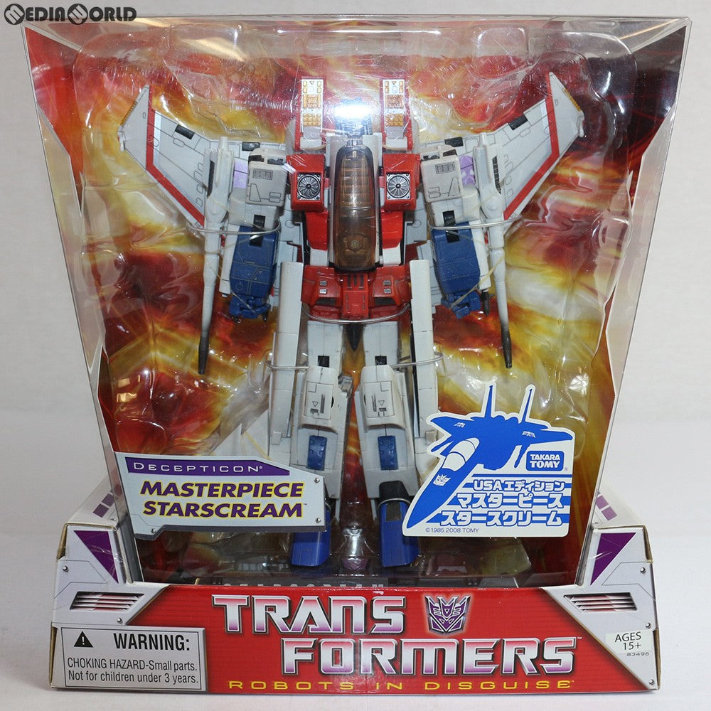 【中古即納】[TOY] トランスフォーマー マスターピース スタースクリーム USAエディション 完成トイ タカラトミー(20080210)