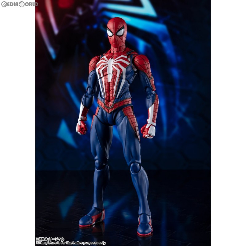 【中古即納】[FIG] 初回限定版 S.H.Figuarts(フィギュアーツ) スパイダーマン アドバンス・スーツ(Marvel's Spider-Man) 完成品 可動フィギュア バンダイスピリッツ(20190921)