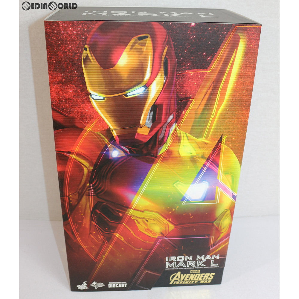 【中古即納】[FIG] ムービー・マスターピース DIECAST アイアンマン・マーク50 アベンジャーズ/インフィニティ・ウォー 1/6 完成品 可動フィギュア(MM#473D23) ホットトイズ(20190426)