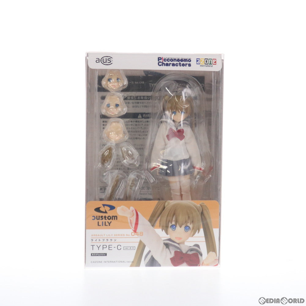 【中古即納】[FIG] 1/12 アサルトリリィシリーズ 048 カスタムリリィ TYPE-C ver.2.0(ライトブラウン) 完成品 ドール(ALC048-CLB) アゾン(20190531)