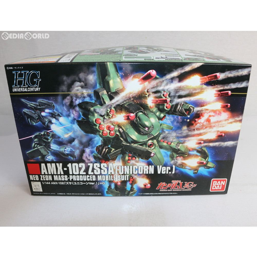 【中古即納】[PTM] HGUC 1/144 AMX-102 ズサ(ユニコーンVer.) 機動戦士ガンダムUC プラモデル(0190135) バンダイ(20140621)