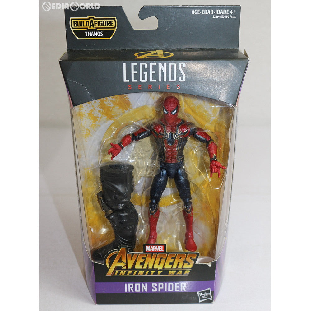【中古即納】[FIG] 6インチ「レジェンド」アベンジャーズ シリーズ4.0 #03 アイアン・スパイダー アベンジャーズ/インフィニティ・ウォー 完成品 可動フィギュア(海外流通版) ハズブロ(20180330)