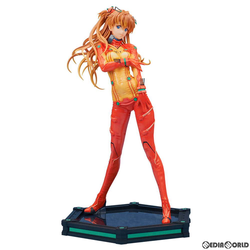 【中古即納】[FIG] 式波・アスカ・ラングレー テスト用プラグスーツVer. ヱヴァンゲリヲン新劇場版:破 1/4 完成品 フィギュア(BF040) ベルファイン(20190829)