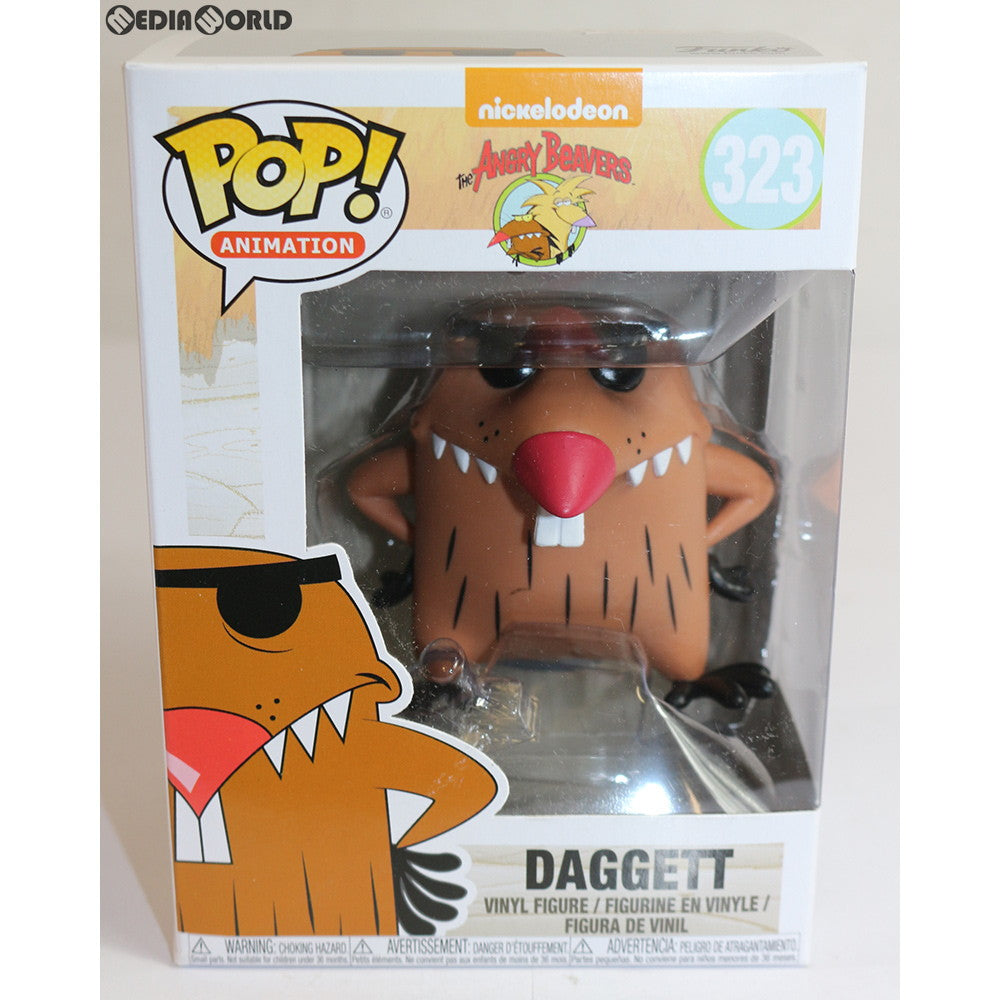 【中古即納】[FIG] POP! ANIMATION 323 DAGGETT(ダゲット) The Angry Beavers(アングリー・ビーバーズ) 完成品 フィギュア(海外流通版) FUNKO(ファンコ) (20171231)