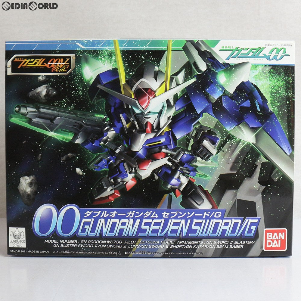 【中古即納】[PTM] SDガンダム BB戦士 368 ダブルオーガンダム セブンソード/G 機動戦士ガンダム00V(ダブルオーブイ) 戦記 プラモデル(0171079) バンダイ(20110910)