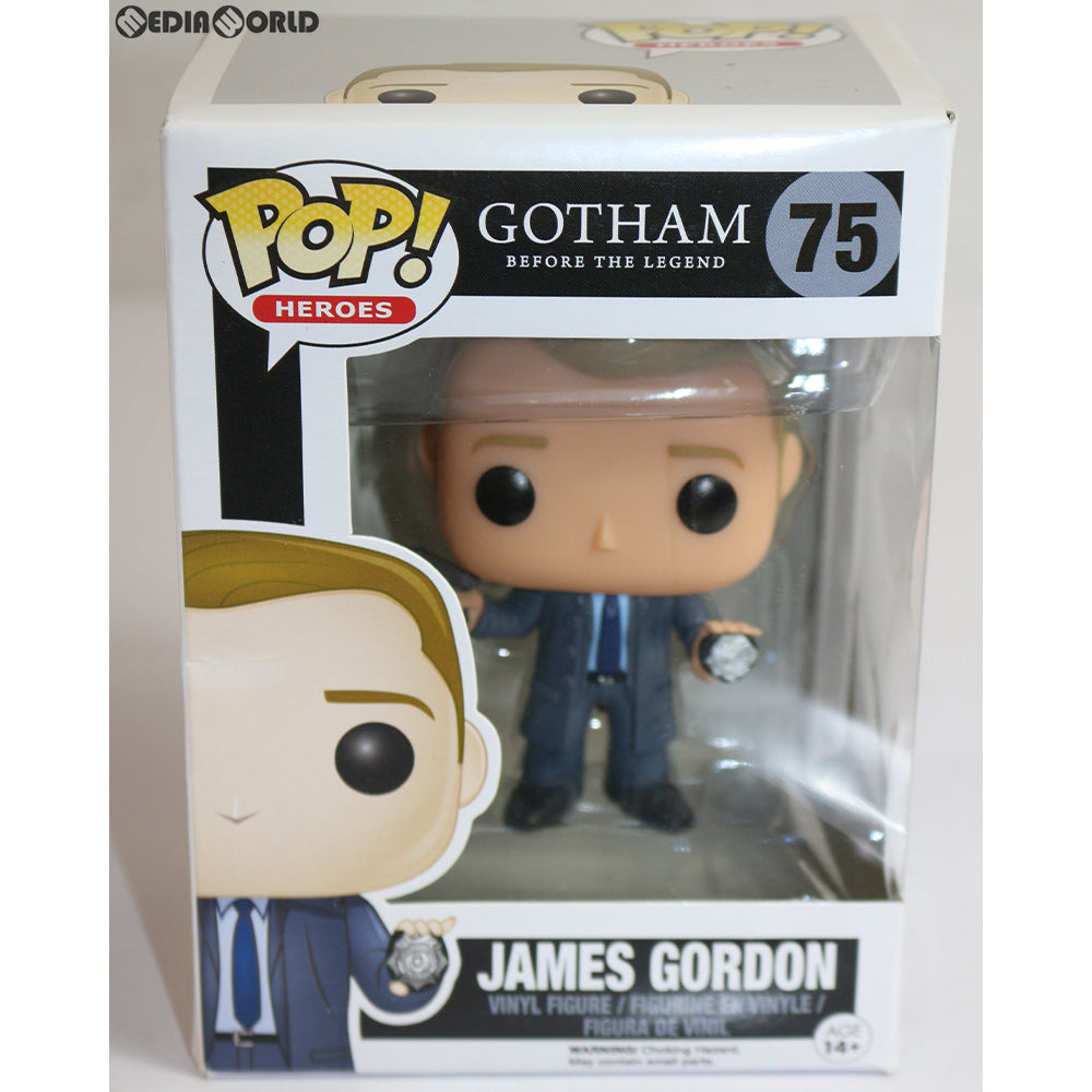 【中古即納】[FIG] POP! HEROES 75 JAMES GORDON(ジェームズ・ゴードン) GOTHAM/ゴッサム 完成品 フィギュア(海外流通版) FUNKO(ファンコ) (20151031)