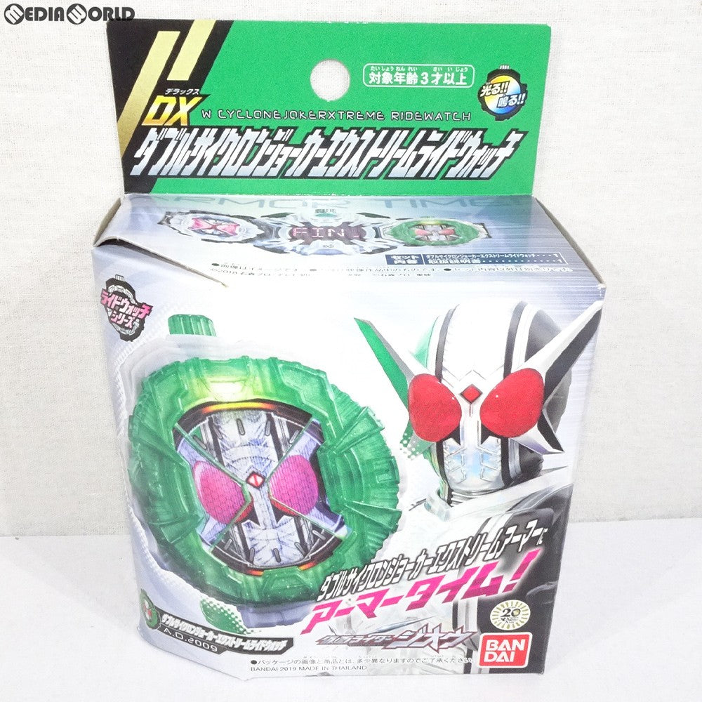 【中古即納】[TOY] DXダブルサイクロンジョーカーエクストリームライドウォッチ 仮面ライダージオウ 完成トイ バンダイ(20190330)