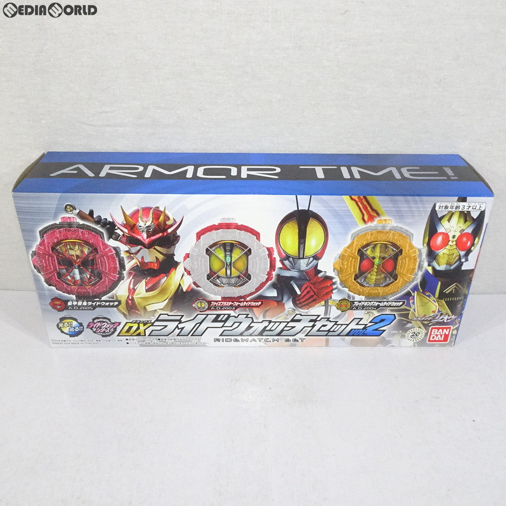 【中古即納】[TOY] プレミアムバンダイ限定 DXライドウォッチセットVOL.2 仮面ライダージオウ 完成トイ バンダイ(20190620)