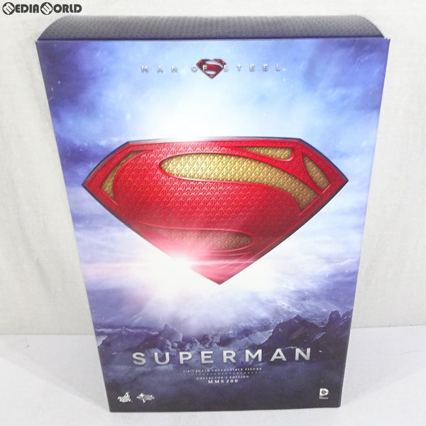 【中古即納】[FIG] ムービー・マスターピース スーパーマン マン・オブ・スティール 1/6 完成品 可動フィギュア(MM#200) ホットトイズ(20140125)