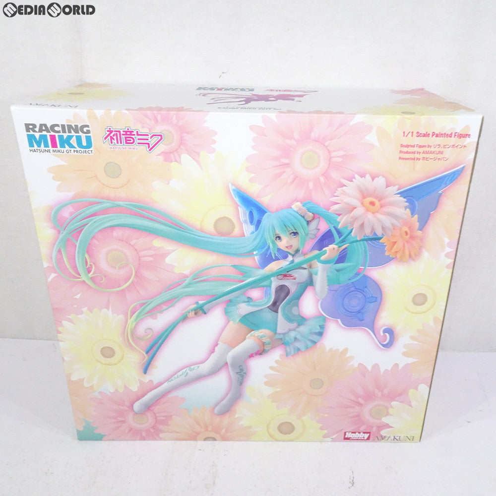 【中古即納】[FIG] レーシングミク2017Ver. キャラクター・ボーカル・シリーズ01 初音ミク 1/1 完成品 フィギュア ホビージャパン通販&オンライン限定 ホビージャパン/AMAKUNI(アマクニ) (20180831)