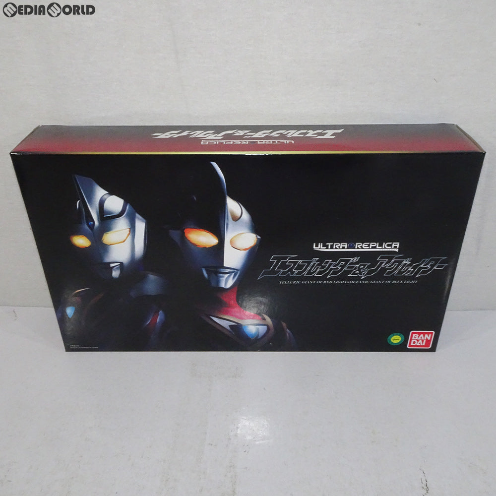 【中古即納】[TOY] プレミアムバンダイ限定 ULTRA REPLICA(ウルトラレプリカ) エスプレンダー&アグレイターセット ウルトラマンガイア 完成トイ バンダイ(20180319)