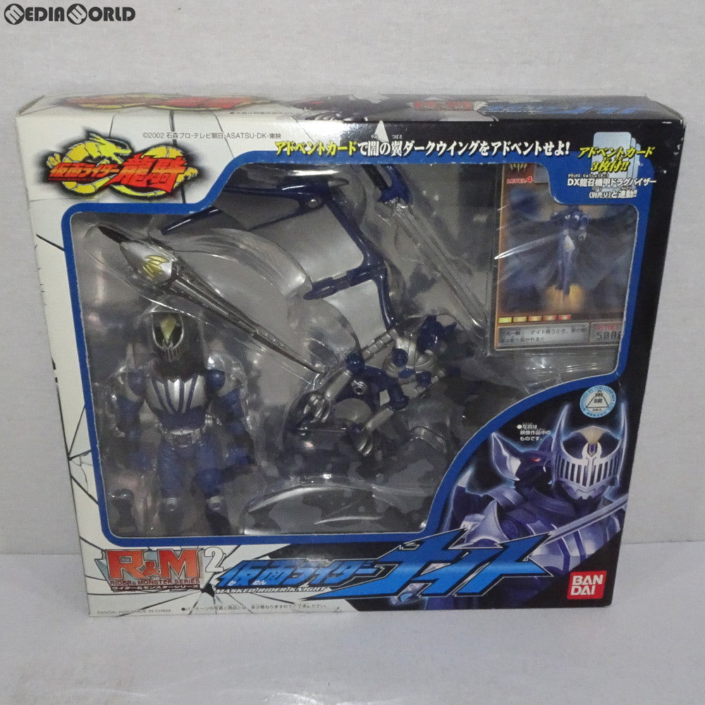 【中古即納】[FIG] R&M2(ライダー&モンスターシリーズ) 仮面ライダーナイト 仮面ライダー龍騎 完成品 可動フィギュア バンダイ(20020331)