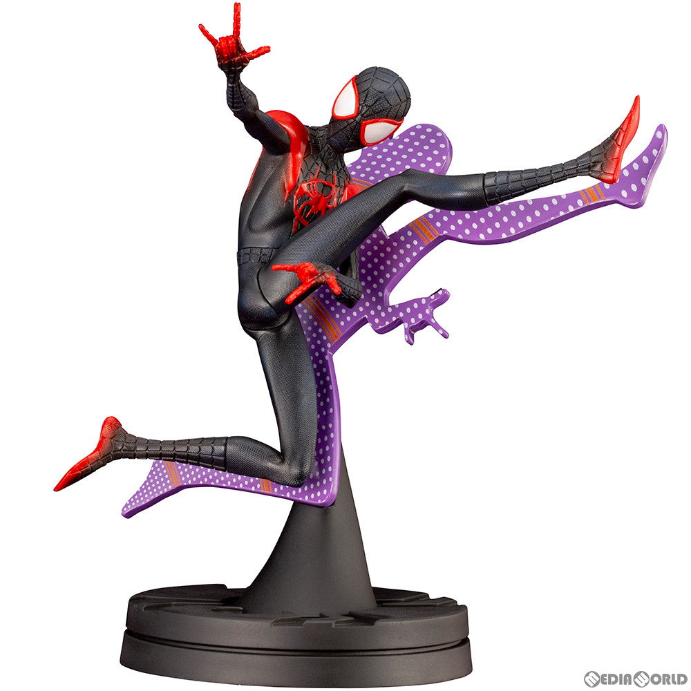 【中古即納】[FIG]ARTFX+ マイルズ・モラレス ヒーロースーツ INTO THE SPIDER-VERSE SPIDER-MAN: Into the SPIDER-VERSE(スパイダーバース) 1/10 簡易組立キット フィギュア(MK302) コトブキヤ(20191227)