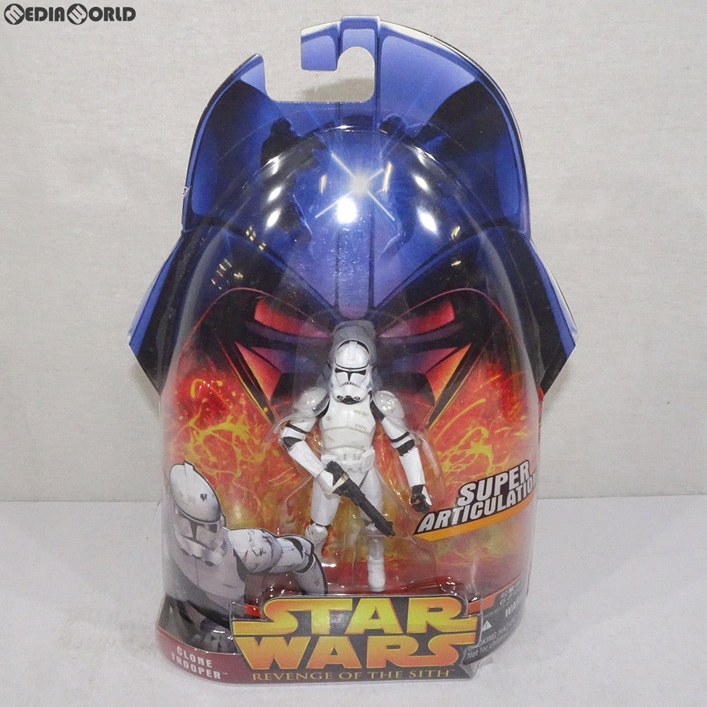 【中古即納】[FIG] スター・ウォーズ ベーシックフィギュア クローン・トルーパー フルポーザブルバージョン STAR WARS エピソード3/シスの復讐 フィギュア(85459) トミーダイレクト(20050616)