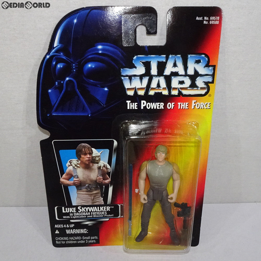 【中古即納】[FIG] The Power Of The Force スター・ウォーズ ベーシックフィギュア ルーク・スカイウォーカー イン ダコバ ファティギューズ STAR WARS フィギュア ハズブロージャパン(19961231)