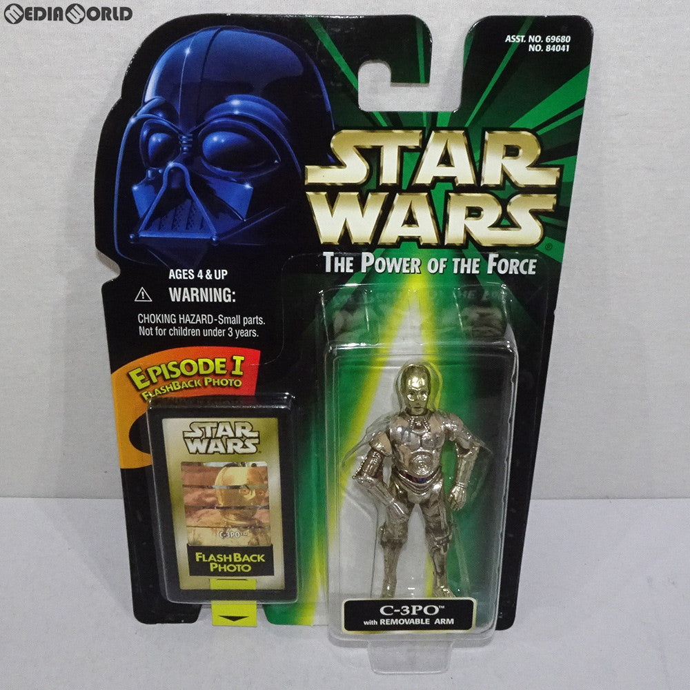 【中古即納】[FIG] The Power Of The Force スター・ウォーズ ベーシックフィギュア C-3PO STAR WARS 完成品 可動フィギュア(84041) トミー(19981231)