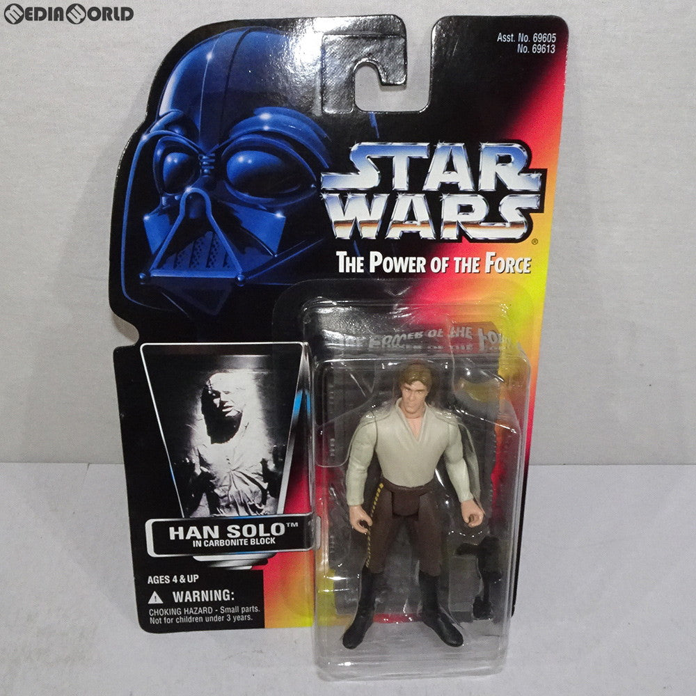 【中古即納】[FIG] The Power Of The Force スター・ウォーズ ベーシックフィギュア ハン・ソロ イン カーボナイトフリーズ STAR WARS 完成品 可動フィギュア(69613) ハズブロージャパン(19961231)